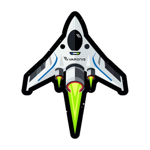 Show details for PrideBites Spaceship Dog Toy