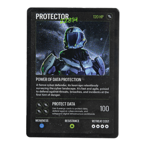 Show details for Varonis Protector Trading Card Sticker