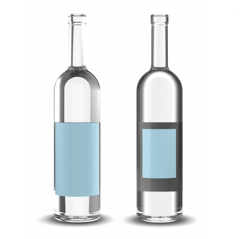 Show details for Spirits Labels: Front & Back Sets