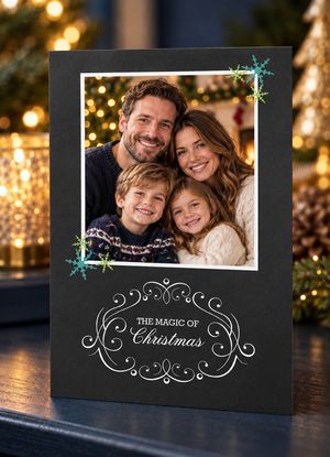 Show details for Holiday CardPrint | Vertical, 1-2 Photos