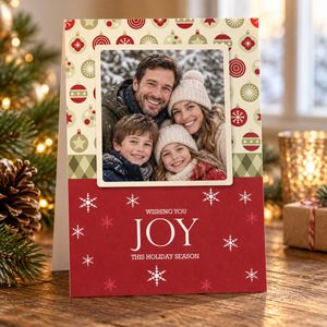 Show details for Holiday CardPrint | Vertical, 1-2 Photos
