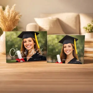 Show details for Graduate CardPrint | Horizontal, 1-2 Photos