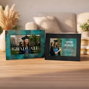 Show details for Graduate CardPrint | Horizontal, 1-2 Photos