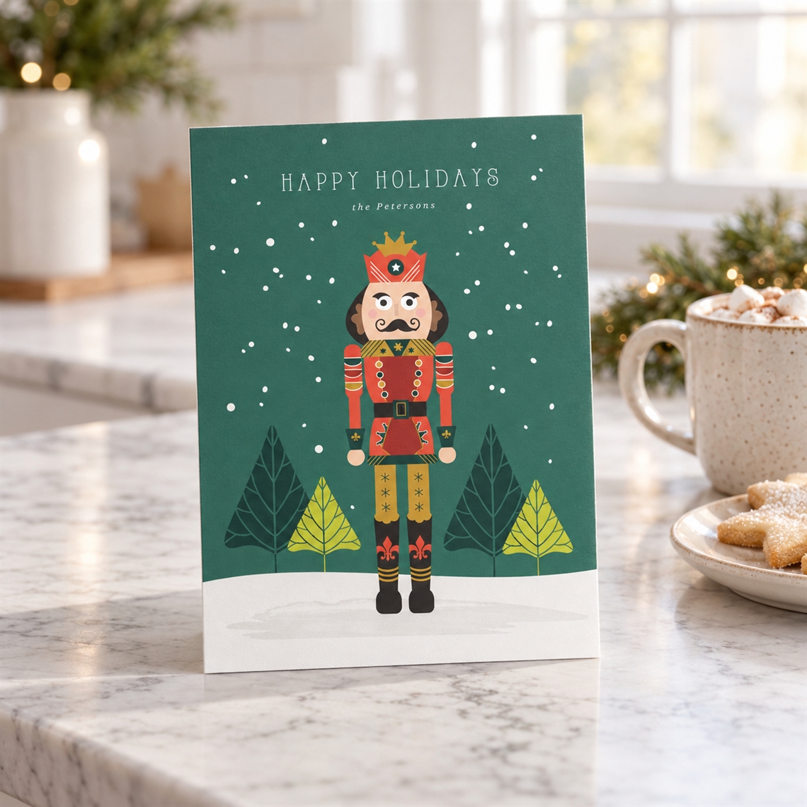 Show details for Holiday CardPrint | Vertical, 1-2 Photos