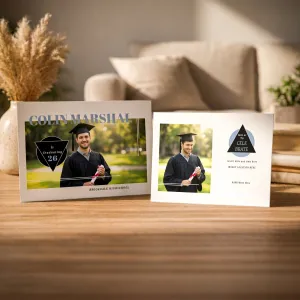 Show details for Graduate CardPrint | Horizontal, 1-2 Photos