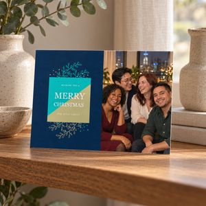 Show details for Holiday CardPrint | Horizontal, 3 Photos