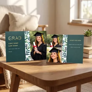 Show details for Graduate CardPrint | Horizontal, 3 Photos