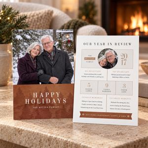 Show details for Holiday CardPrint | Vertical, 1-2 Photos