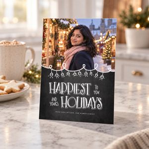 Show details for Holiday CardPrint | Vertical, 1-2 Photos
