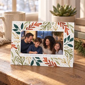 Show details for Holiday CardPrint | Horizontal, 3 Photos