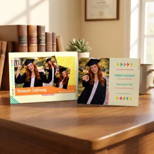Show details for Graduate CardPrint | Horizontal, 4 Photos